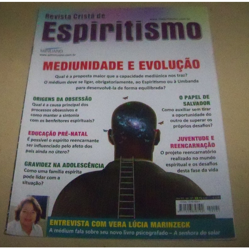 Revista Crista de Espiritismo edição  141, Mediunidade e Evolução
