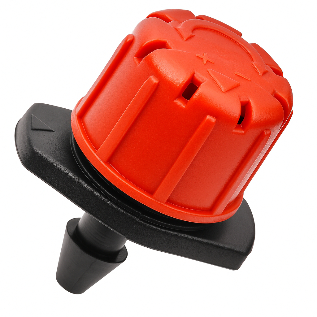 Kit 50 unidades Bico Gotejador Ajustável R-70 Azud 0 A 70 Litros/hora