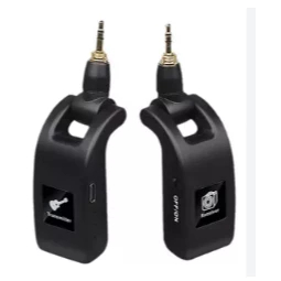 Transmissor Receptor Guitarra Sem Fio P2 + P10 Baixo Violão