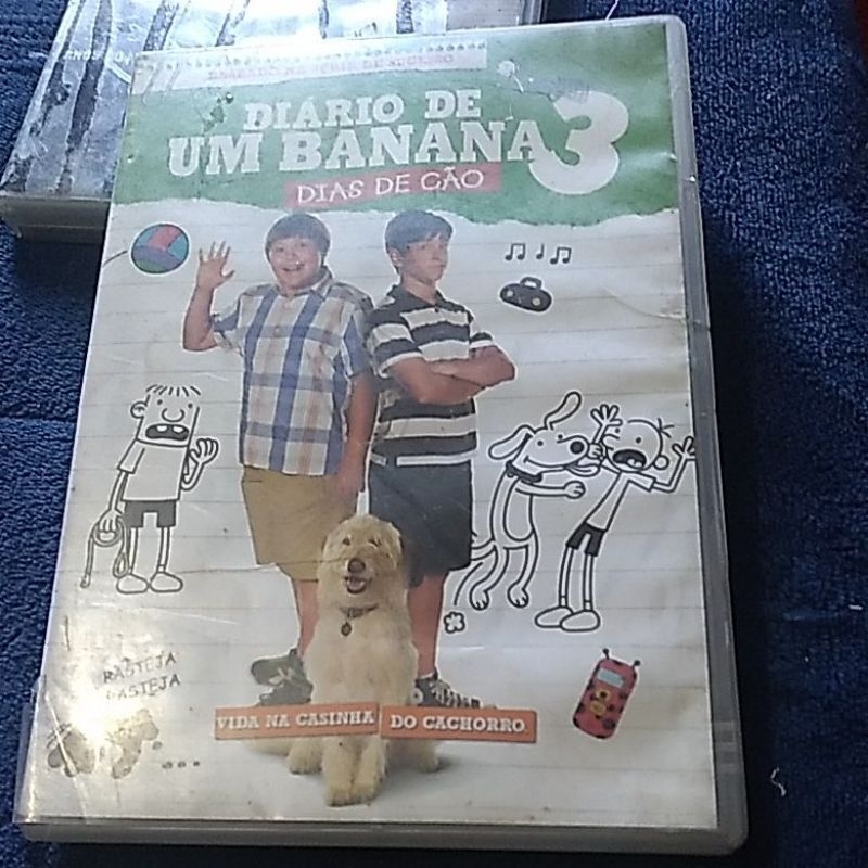 dvd diario de um banana 3 dias de cão