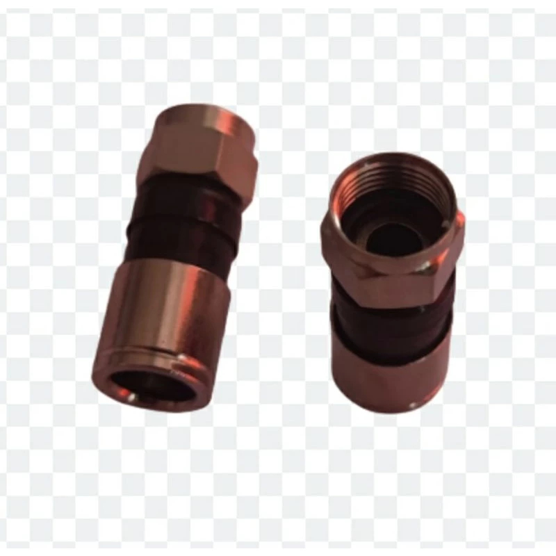 Kit 100pecas pct Conector rg6 28mm