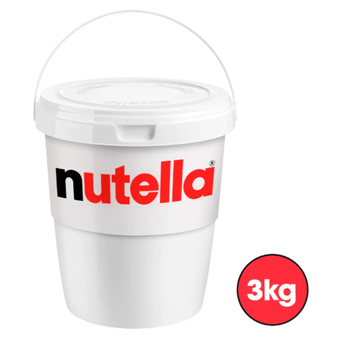 Creme De Avelã Balde 3kg Nutella Ferrero — imagem 2 de 2
