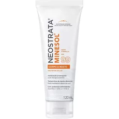 Protetor Solar Corpo E Rosto Neostrata Minesol FPS99 Com 120ml