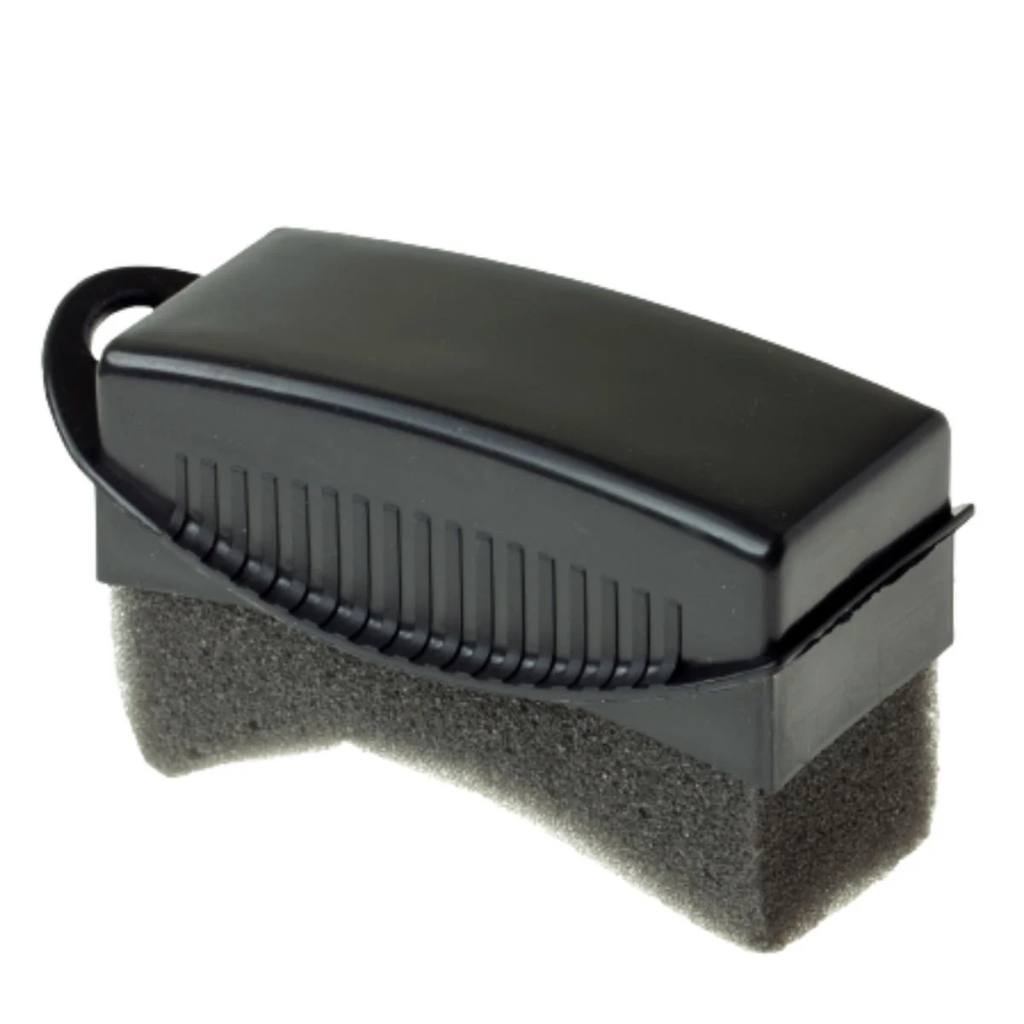 Aplicador Pneu Pretinho Espuma Base De Plastico Profissional Detailer