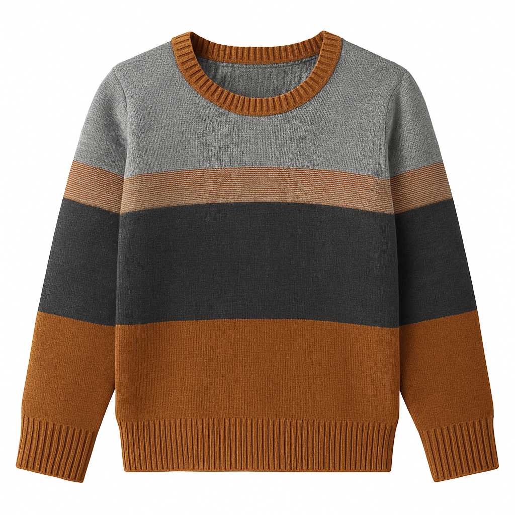 Kit 3 Suéter Infantil Tricô Tamanhos 1 2 3  4 6 8  12 16 | Masculino e Feminino | Quente e...