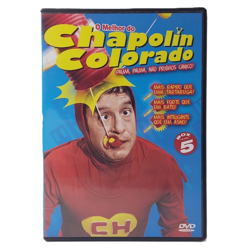 DVD O Melhor do Chapolin Colorado - Volume 5 - Dublado - Original - Raridade
