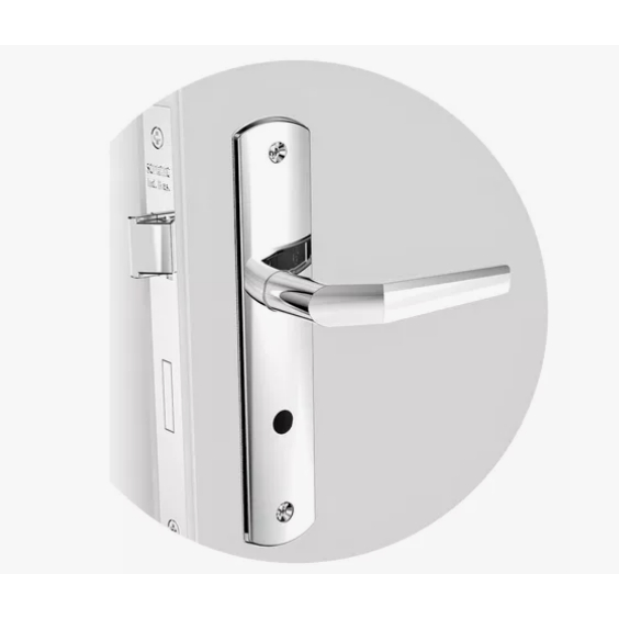 Fechadura Banheiro Popline Inox SOPRANO