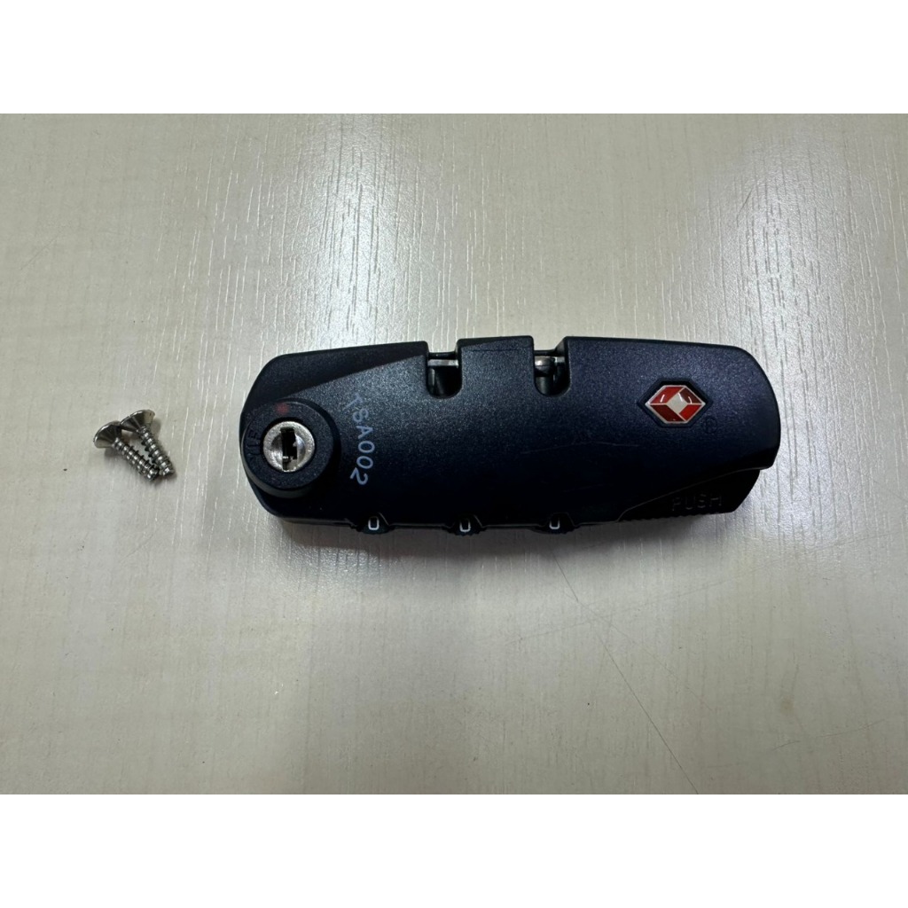 Cadeado TSA Código Segredo 3 Dígitos para Mala de Viagem Arredondado com parafusos