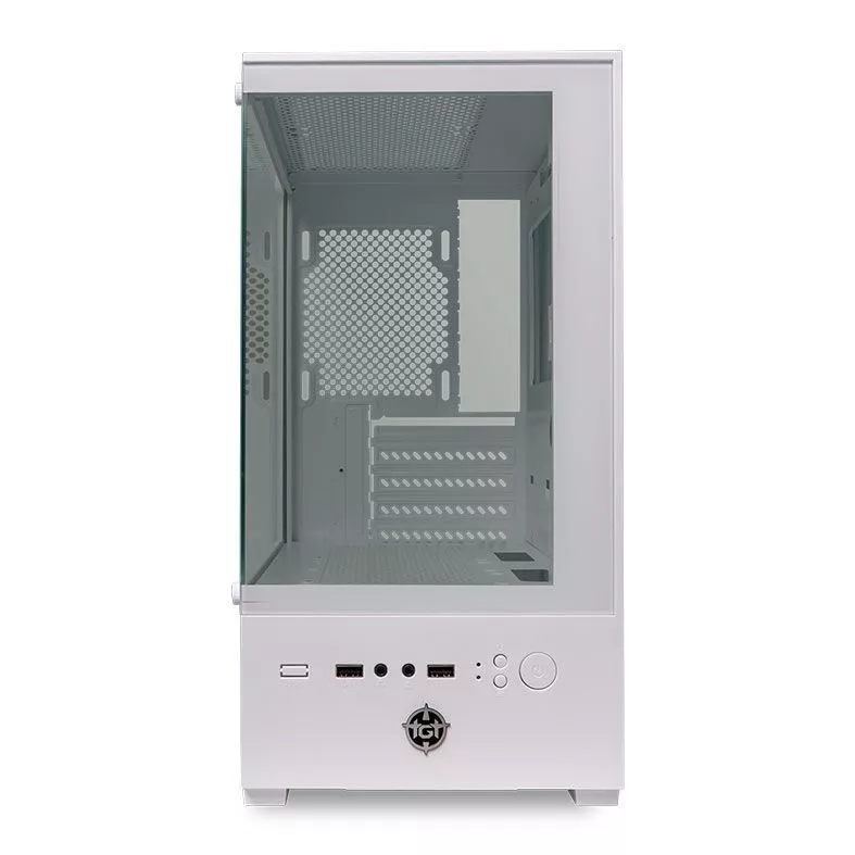 Gabinete Gamer TGT Legion Mini-Tower com Lateral de Vidro Branco — foto 2