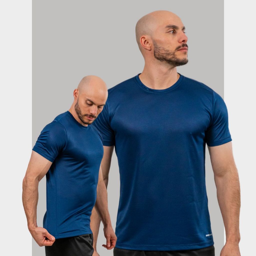 KIT 2 Camiseta Masculina Academia e Musculação Transpiravel Dryfit Leve e Confortavel