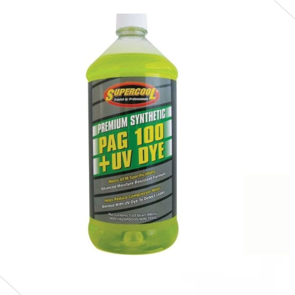 Óleo Compressor Pag 100 PAG100 Supercool Com Contraste Uv 1 Litro em Oferta na Shopee