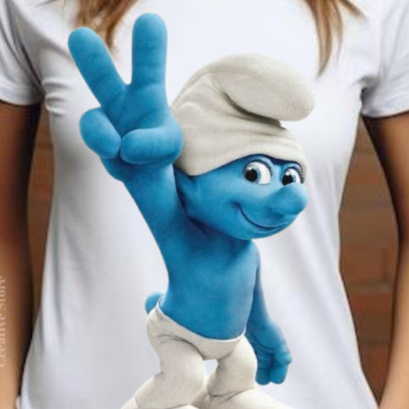 Camisa Estampada Smurfs: Camiseta para Todos! Blusas femininas, masculinas e infantis. Exclusivas!