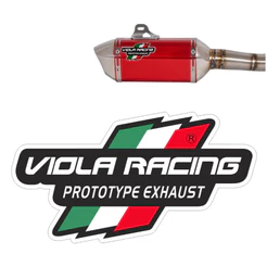 Adesivo Viola Racing para Ponteira | Impressão Premium e Laminação Antirrisco