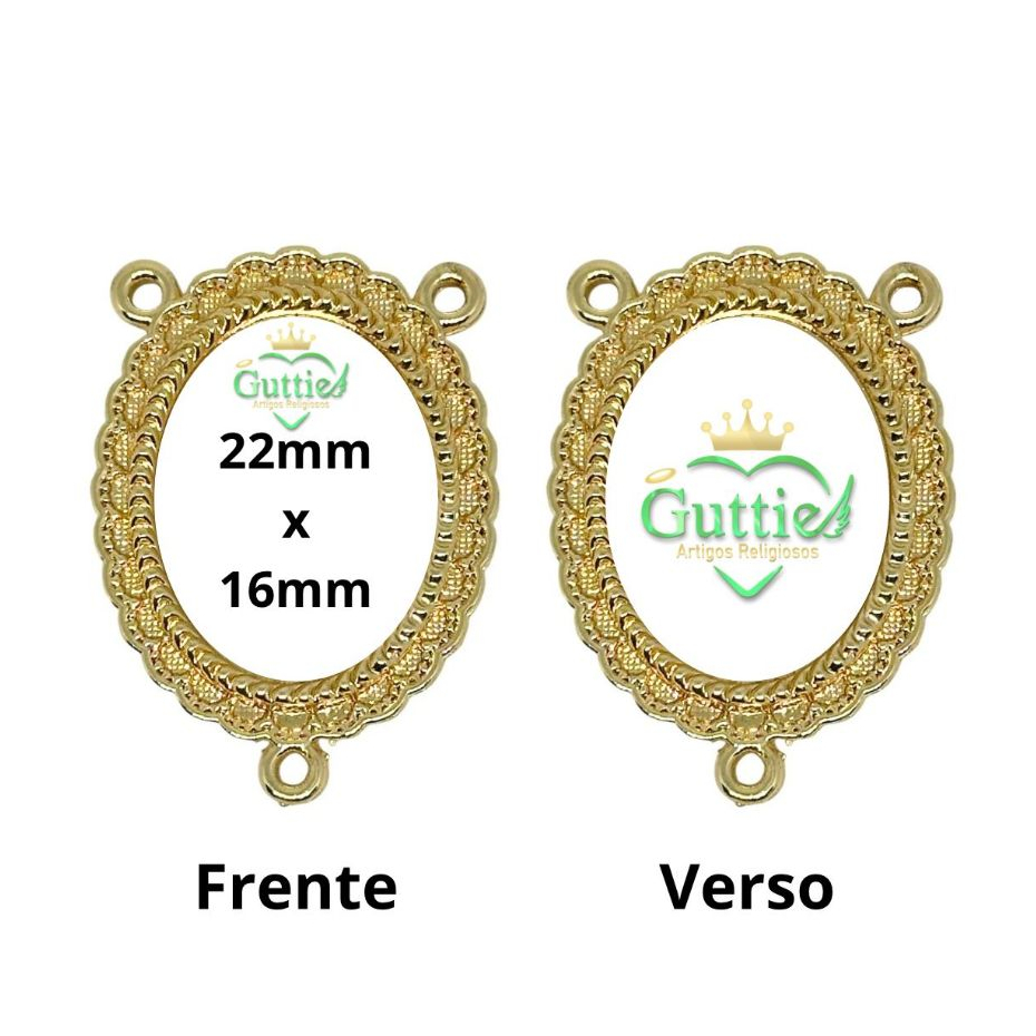 5 peças Salve Rainha Dupla Face para Personalizar (R281Dsem)