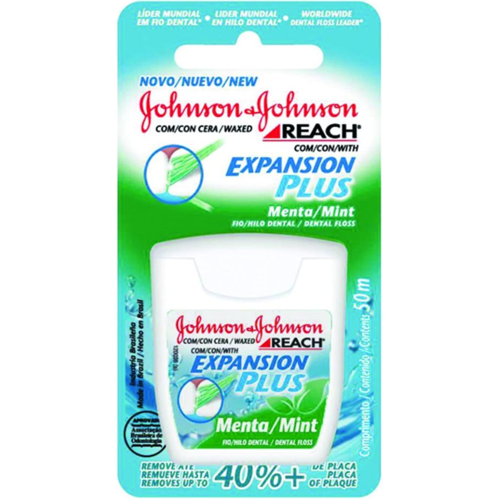 Fio Dental Johnson & Johnson Reach Menta 50m em Oferta na Shopee