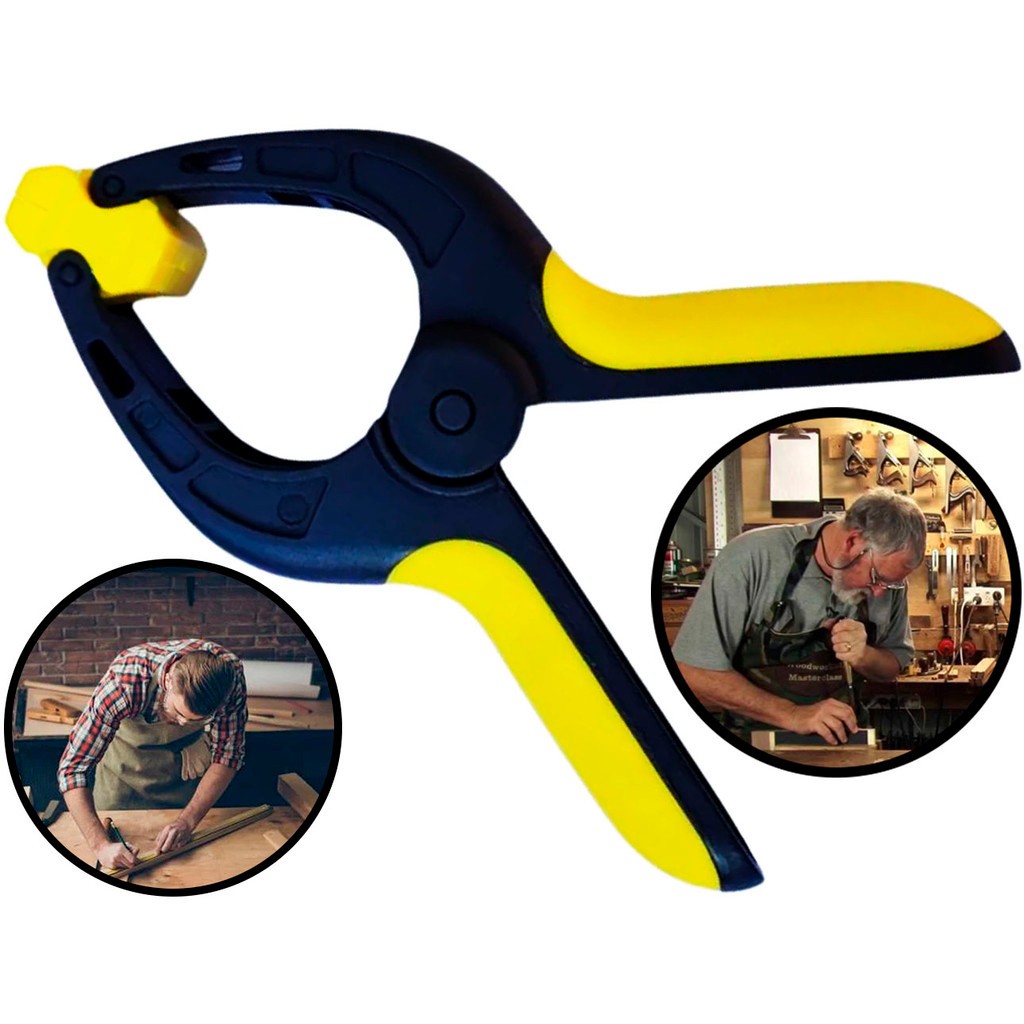 Grampo Mola 4 6 9 Polegadas Multiuso Sargento Prendedo Ficado Garra Reforçado Marceneiro Serralheiro em Oferta na Shopee