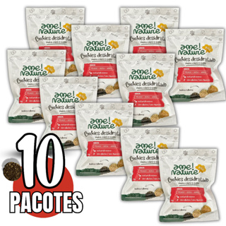 Kit com 10 Snacks 100% Natural para Cachorro e gato Sabor Figado Desidratado 20g cada - Total 200 gr em Oferta na Shopee