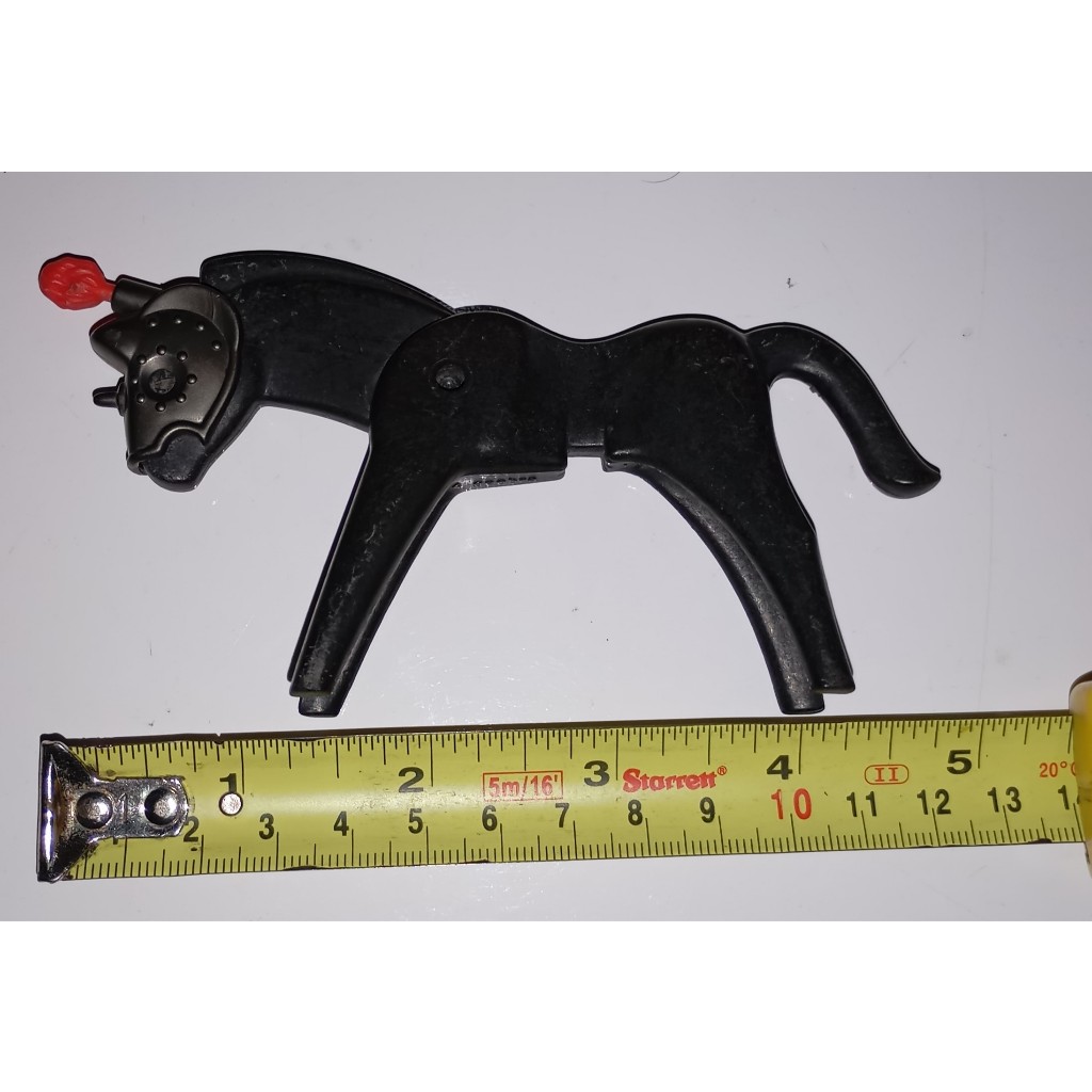 Miniatura Antiga Cavalo Playmobil Trol