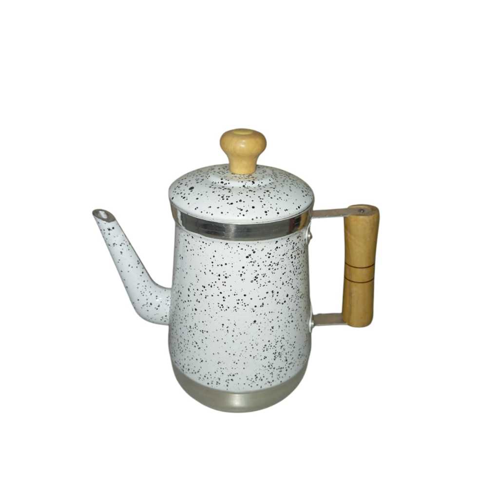 Bule de café Cabo e Puxador de Madeira  Nº08 (1,2 Litros) em Oferta na Shopee