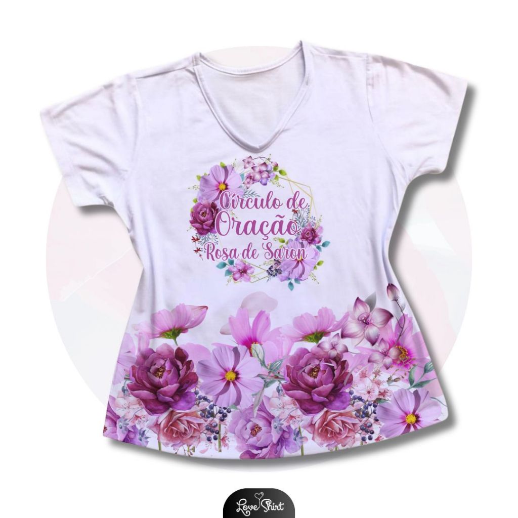BLUSA FEMININA/BLUSINHA CRISTÃ/MINISTERIO INFANTIL/CIRCULO DE ORAÇÃO/DEUS/JESUS/MULHERES em Oferta na Shopee