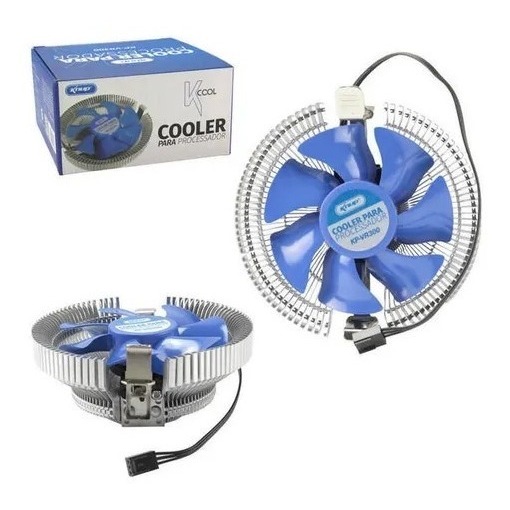 Cooler P/ Processador Intel/amd Universal Kp-vr300 2100 Rpm