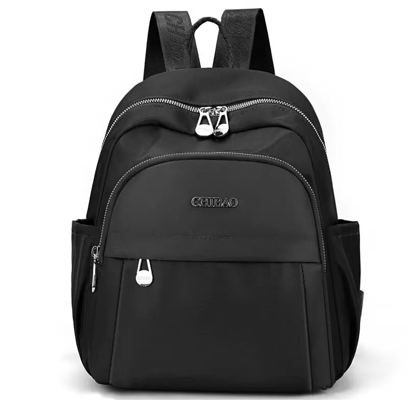 Mochila feminina Portátil da moda de Poliéster à prova d'água