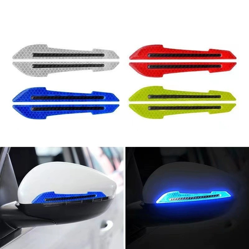 Par Adesivo Refletivo para Retrovisor de Carro Universal em Oferta na Shopee