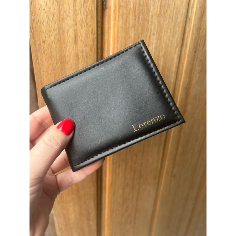 carteira personalizada / slim / mimo personalizado masculina em Oferta na Shopee