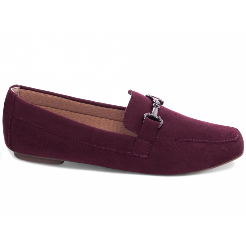 Mocassim Feminino Cores Elegante Bico Alongado Azul Social Luxo Verde Confortável Trabalho Festa