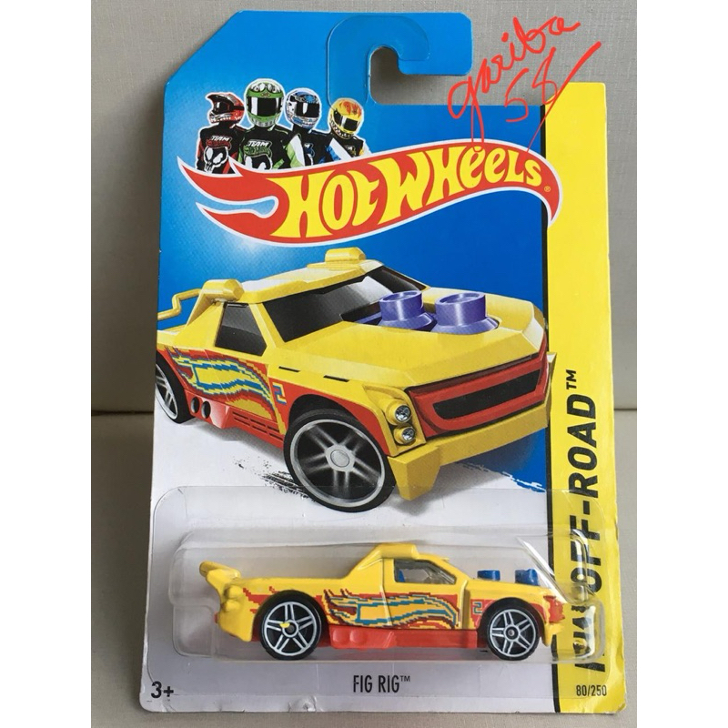 HOT WHEELS FIG RIG 2013 HW OFF-ROAD STUNT CIRCUIT GARIBA58