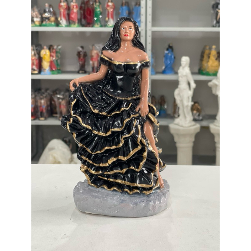 Imagem de pomba gira Maria Quitéria / pombo gira sete saias 24cm