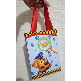 DETETIVE LABRADOR - SACOLINHAS PERSONALIZADAS - SACOLINHA DE GULOSEIMAS