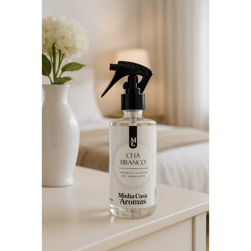 Odorizante de Ambientes e Tecidos Chá Branco 250ML em Oferta na Shopee