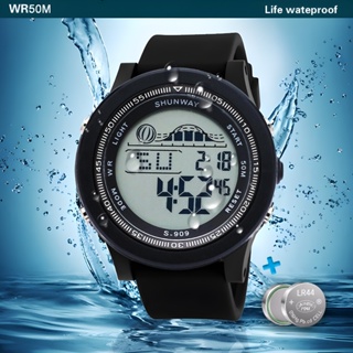 Relógio Relogios Masculino Digital A Prova D 'Água Eletrônico Multifuncional Original Com Led Militar Luxo Esportivo em Oferta na Shopee