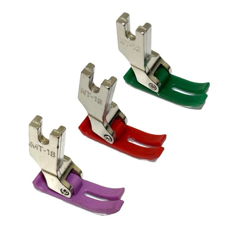 KIT 3 Pé Calcador Deslizante Teflon Máquina Reta Industrial MT18