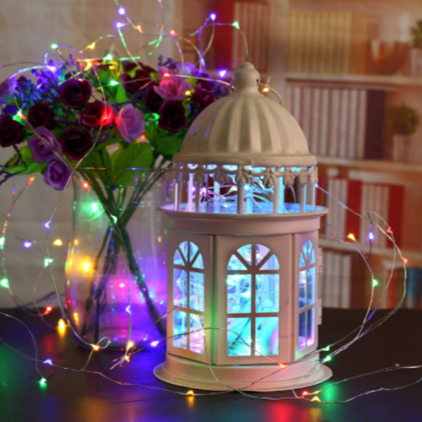 4 Unidades Fio Fada 2 Metro CordãO Luz Decolar Festas Leds Luzes De Led Para Cabana Bubble Led Novo — imagem 2 de 2