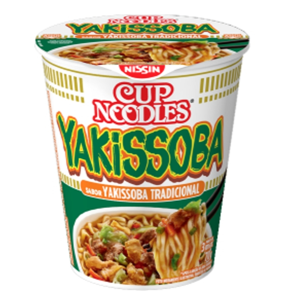 5 MACARRÃO INSTANTÂNEO CUP NOODLES YAKISSOBA 70G
