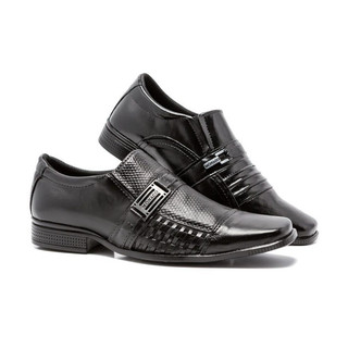 Sapato Social Masculino Preto (Kit de dois Pares)