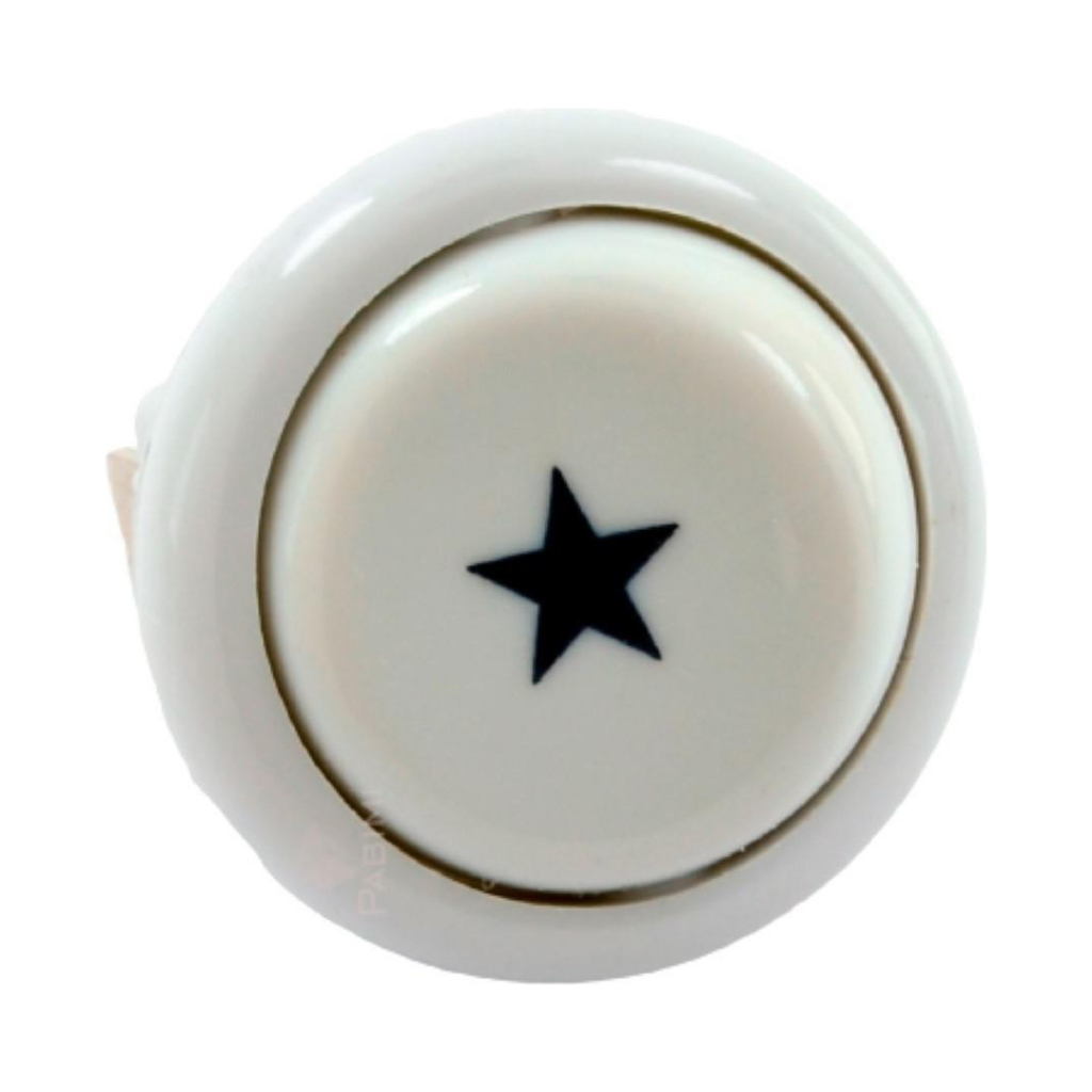 Botão De Ignição Fogão Dako 2 Terminais Branco em Oferta na Shopee