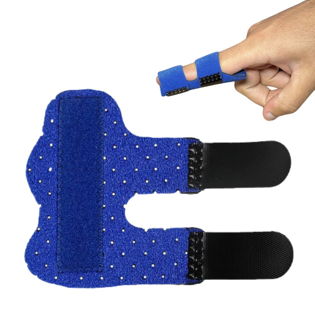 Suporte Dedo Algodão Tala Ortopédica Imobilizador Fratura Luxação Entorse Recuperação em Oferta na Shopee
