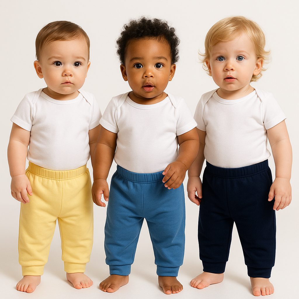 Kit 3 Calças Infantil Pijama Bebê Super Confortável Lançamento em Oferta na Shopee