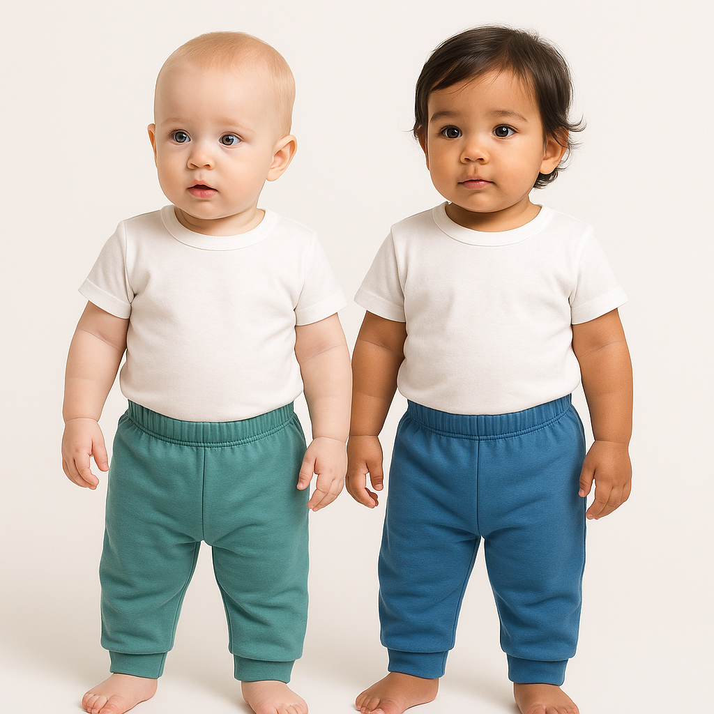 Kit 2 Calças Infantil Pijama Bebê Super Confortável Lançamento
