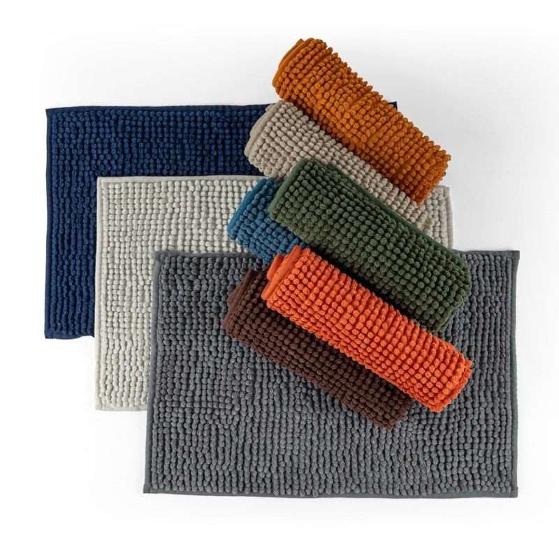 TAPETE PARA BANHEIRO ANTIDERRAPANTE 40x60cm MICROFIBRA BOLINHA DEDINHO em Oferta na Shopee