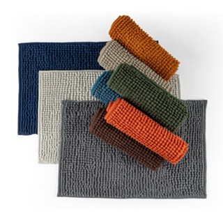 TAPETE PARA BANHEIRO ANTIDERRAPANTE 40x60cm MICROFIBRA BOLINHA DEDINHO em Oferta na Shopee