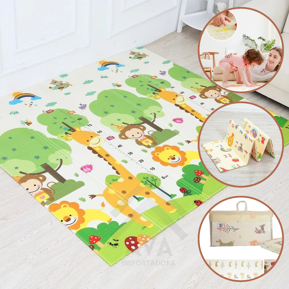Tapete Emborrachado Infantil Dupla Face 8mm