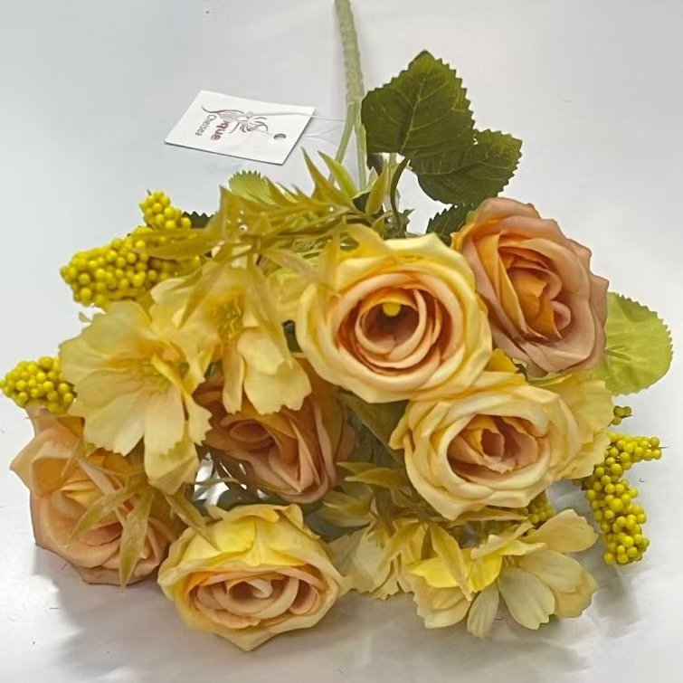 buque de rosa
