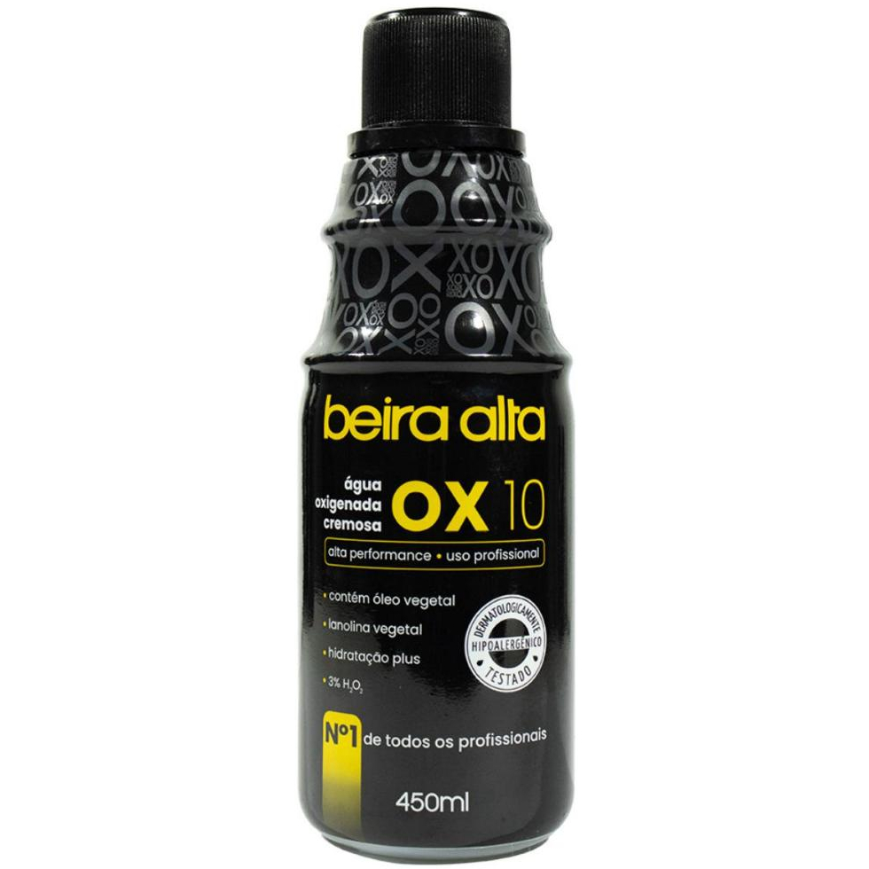Água Oxigenada Black Profissional 10 Volumes 450ml Beira Alta