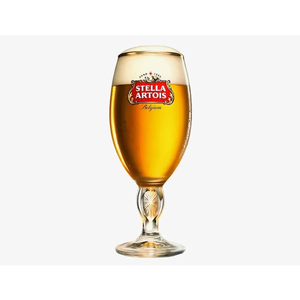 Taça Stella Artois Belgium,Taça de Cristal 250ml - PRODUTO LICENCIADO AMBEV - ORIGINAL