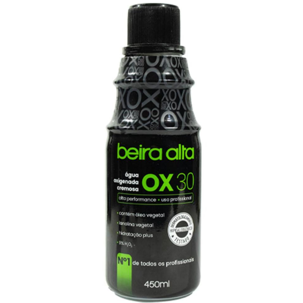 Água Oxigenada Black Profissional 30 Volumes 450ml Beira Alta
