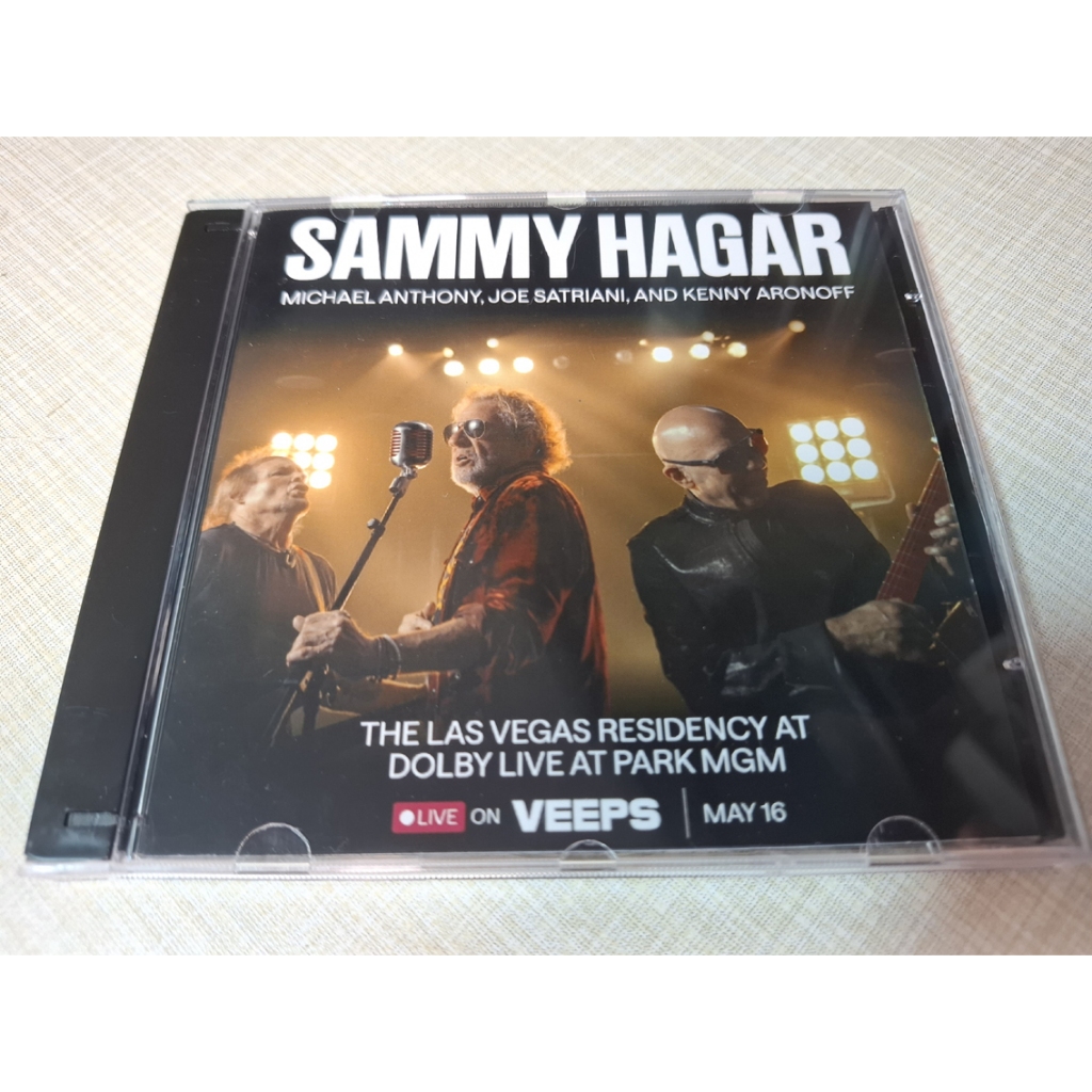 Sammy Hagar CD Duplo Las Vegas Residency 2025 Soundboard Fantástico Van Halen Joe Satriani